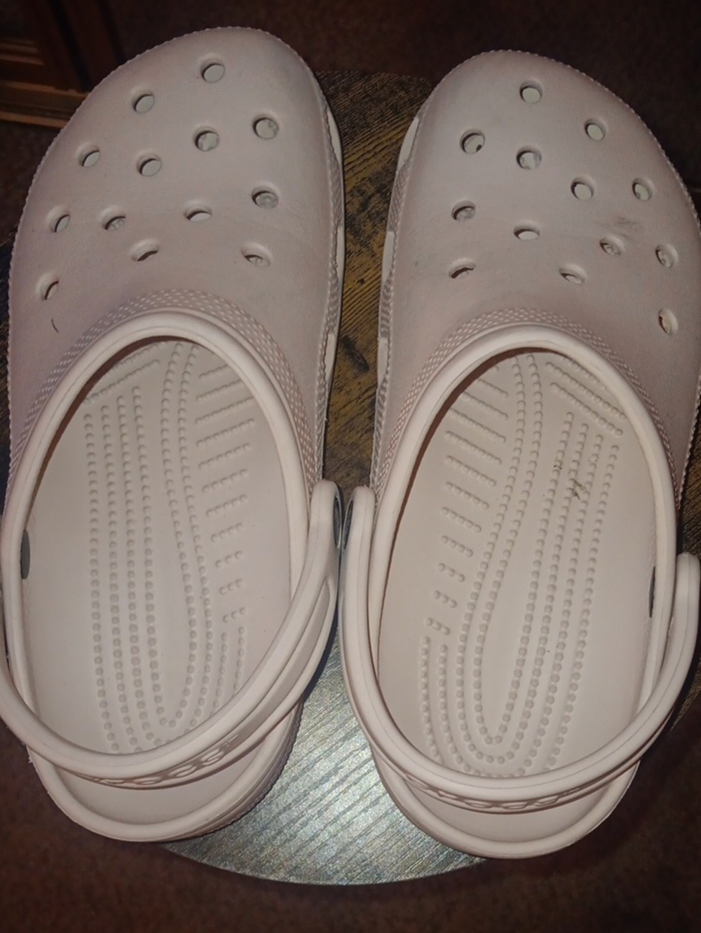 CROCS Classic Clog Sandals in Toupe
